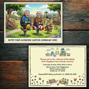 Invitation Journée des grands-parents et des petits-enfants a