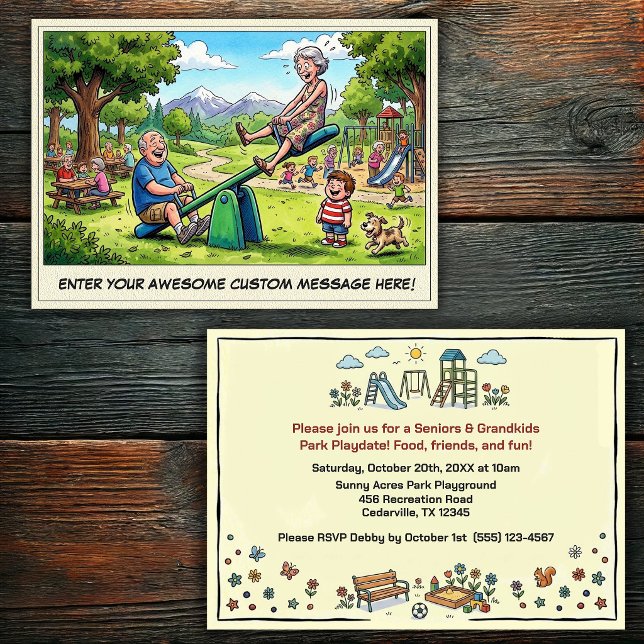 Invitation Journée des grands-parents et des petits-enfants a (Créateur téléchargé)