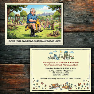 Invitation Journée des grands-parents et des petits-enfants a