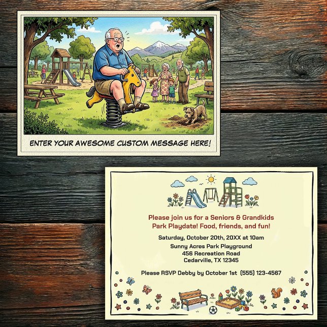 Invitation Journée des grands-parents et des petits-enfants a (Créateur téléchargé)
