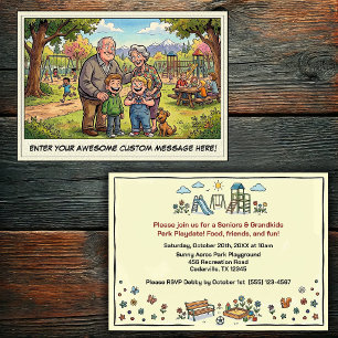 Invitation Journée des grands-parents et des petits-enfants a