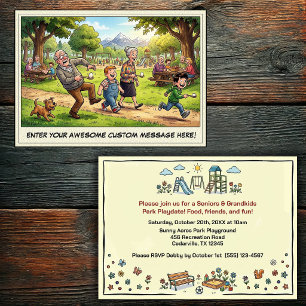 Invitation Journée des grands-parents et des petits-enfants a