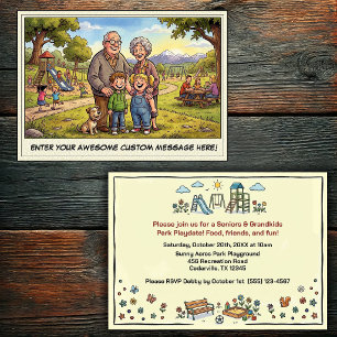 Invitation Journée des grands-parents et des petits-enfants a