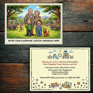 Invitation Journée des grands-parents et des petits-enfants a
