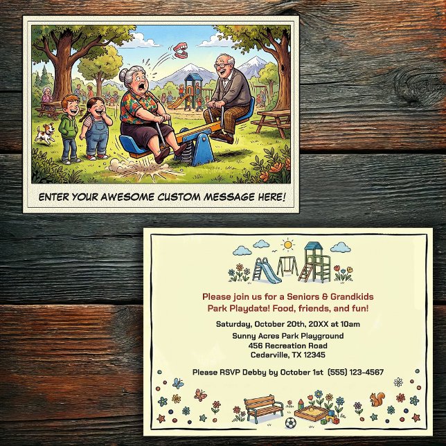 Invitation Journée des grands-parents et des petits-enfants a (Créateur téléchargé)