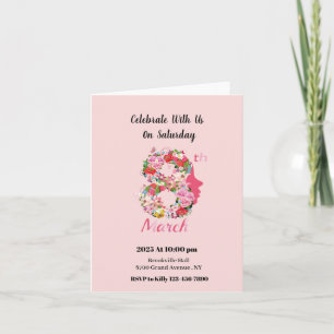 Invitation Journée internationale de la femme 08 2025 Invitat