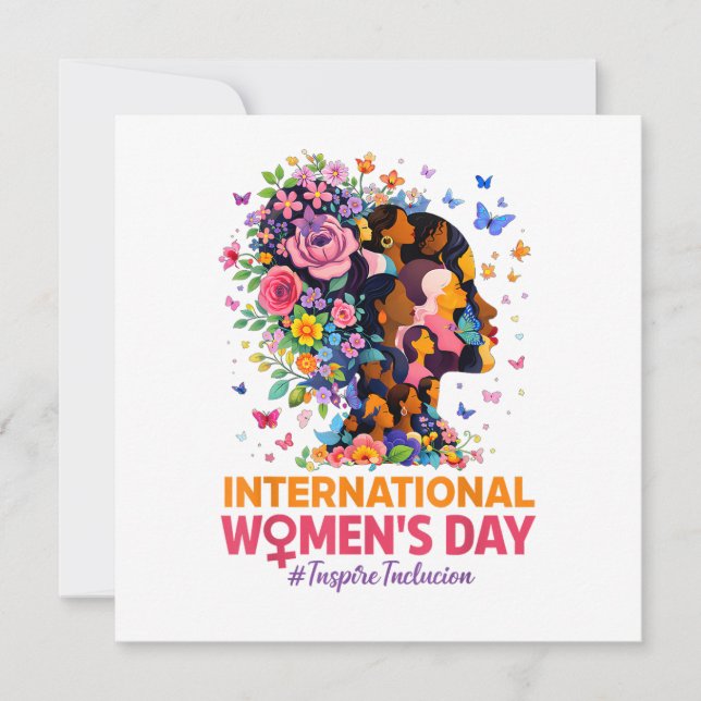 Invitation Journée internationale des femmes (Devant)