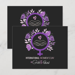 Invitation Journée internationale des femmes 2026 8 mars