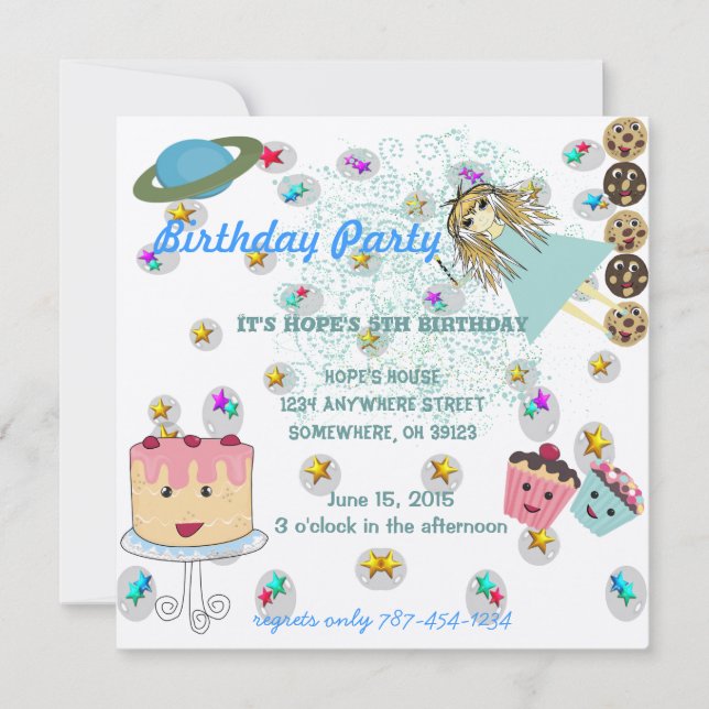 Invitation Jours Magiques Anime T-Shirts Anniversa (Devant)