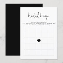 JOVI Edgy Black Modern Douche Jeu de Bingo