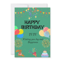 Joyeuse fête d'anniversaire