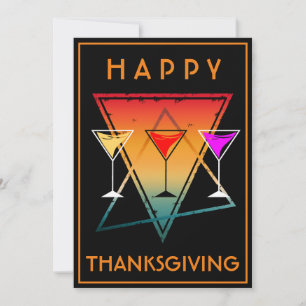 INVITATION JOYEUSE FÊTE DE THANKSGIVING