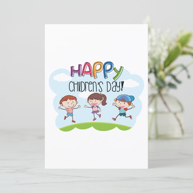 Invitation Joyeuse Fête des Enfants (Créateur téléchargé)
