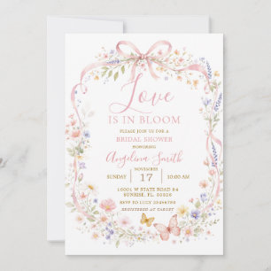 Invitation Joyeuse Love is in Bloom Enterrement de Vie de Jeu