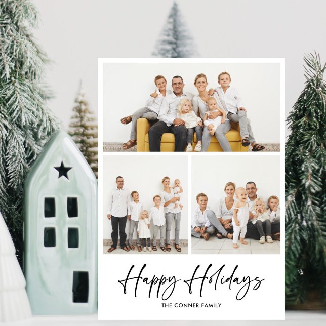 Invitation Joyeuses Fêtes écriture facile (Créateur téléchargé)