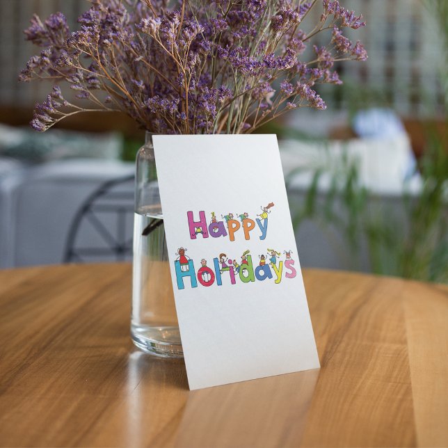 Invitation Joyeuses Fêtes les Enfants (Créateur téléchargé)