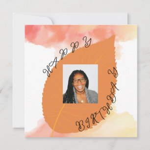 Invitation Joyeux anniversaire