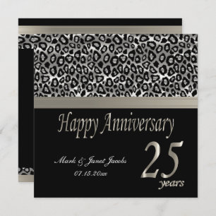 Invitation Joyeux anniversaire 25 ans