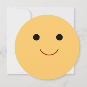 Invitation Joyeux anniversaire du visage