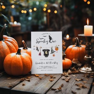 Invitation Joyeux Anniversaire Halloween de la Petite Créatur