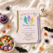 Joyeux Anniversaire Halloween Mignon et Coloré pou
