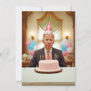 Invitation Joyeux anniversaire Joe