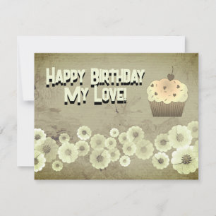 Invitation Joyeux Anniversaire Mon Amour !