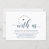 Joyeux Après La Fête, Dîner Mariage Elopement