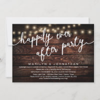 Joyeux Après La Fête, Dîner Rustique Mariage