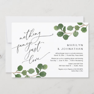 Invitation Joyeux Après La Fête, L'Édifice, La Verdure