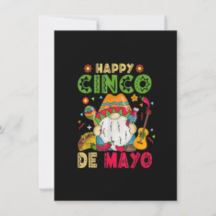 Invitation Joyeux Cinco De Mayo Mexicain Gnome Cinco De Mayo
