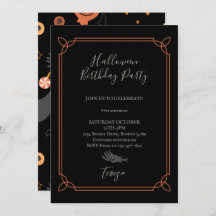 Joyeux Costume d'Halloween fête d'anniversaire