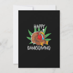 Invitation Joyeux Danksgiving Stoner Funny Thanksgiving Shirt