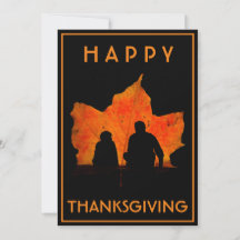 Joyeux dîner de famille de Thanksgiving