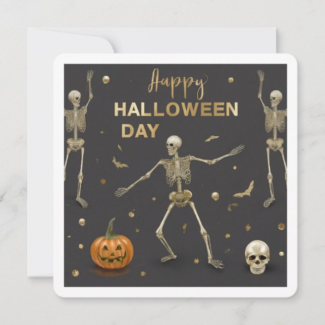 Invitation "Joyeux Halloween" (Devant)