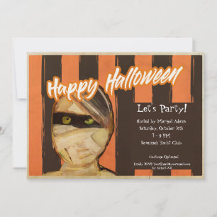 Invitation Joyeux Halloween - Faisons la fête !