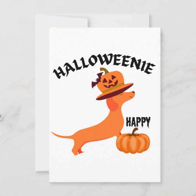 Invitation Joyeux Halloween Harley (Devant)