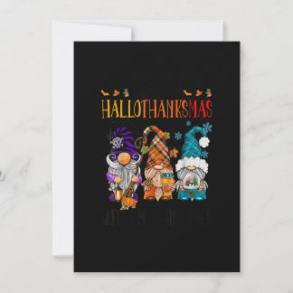 Invitation Joyeux Hallowmerciemas Avec Mes Gnomies Drôle Mign
