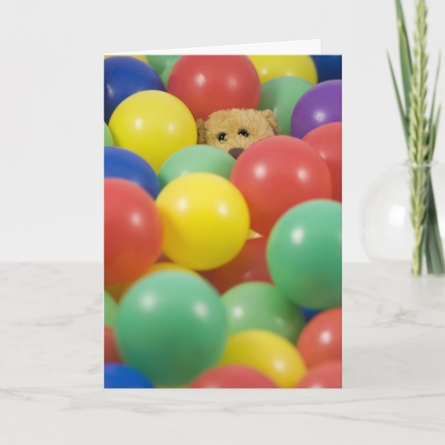 Invitation Joyeux Jour de l'Ours - Anniversaire (Devant)