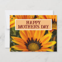 JOYEUX JOUR DES MÈRES FLEURS DE MOM SUNFLOWER