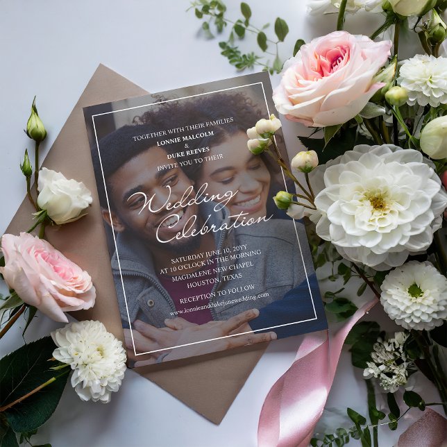 Invitation Joyeux Mariage photo amusant (Créateur téléchargé)