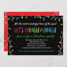 Joyeux Mingle et Jingle Christmas Lights Party
