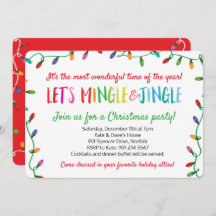 Joyeux Mingle et Jingle Christmas Lights Party