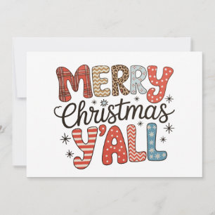 Invitation Joyeux Noël à tous Plaid Léopard Buffalo Noël
