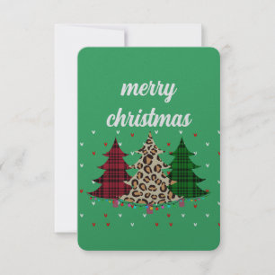 Invitation Joyeux Noël moderne & élégant