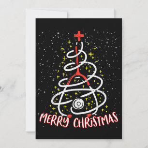 Invitation Joyeux Noël Nurse Funny PICU Nurse Noël