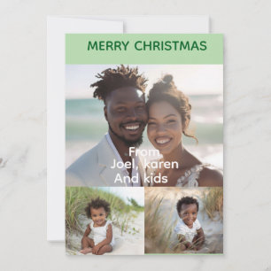 Invitation Joyeux Noël personnalisé
