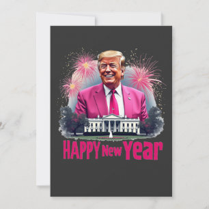 Invitation Joyeux Nouvel An Trump Jour d'Inauguration 2025