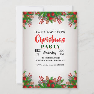 Invitation jubilatoire pour la fête de Noël
