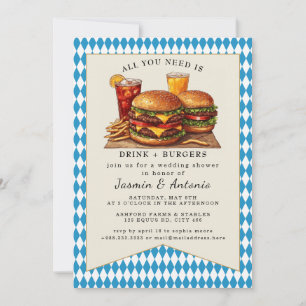 Invitation Juice et Burgers